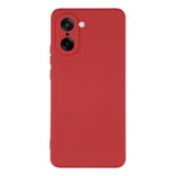 For-OnePlus-Nord-CE5-5G-/-Ace-5-Racing-5G-Case-TPU-Back-Soft-Anti-Scratch-Fiber-Lining-Phone-Cover-Hawthorn-Red