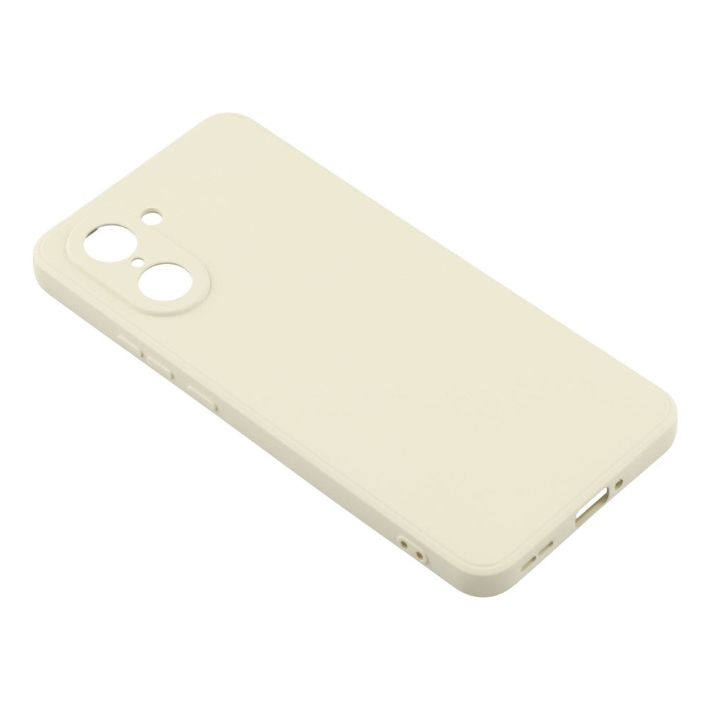 For-OnePlus-Nord-CE5-5G-/-Ace-5-Racing-5G-Case-TPU-Back-Soft-Anti-Scratch-Fiber-Lining-Phone-Cover-White
