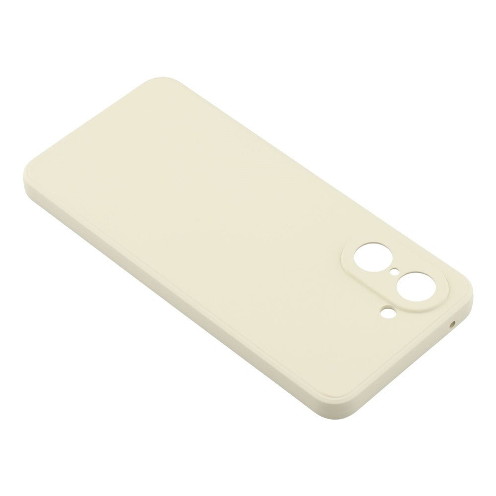 For-OnePlus-Nord-CE5-5G-/-Ace-5-Racing-5G-Case-TPU-Back-Soft-Anti-Scratch-Fiber-Lining-Phone-Cover-White