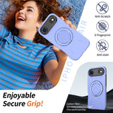 For-iPhone-Air-Magnetic-Case-Rotating-Kickstand-TPU-+-PC-Phone-Cover-Purple