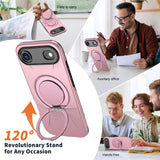 For-iPhone-Air-Magnetic-Case-Rotating-Kickstand-TPU-+-PC-Phone-Cover-Pink