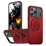 For-iPhone-17-Pro-Max-Magnetic-Case-Rotating-Kickstand-TPU-+-PC-Phone-Cover-Red