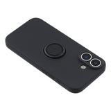For-iPhone-17-Silicone-Case-with-Strap-Ring-Kickstand-Phone-Cover-Black