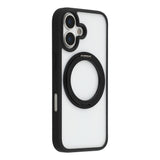 For-iPhone-17-Case-Ring-Holder-Kickstand-PC-+-TPU-Phone-Cover-Black