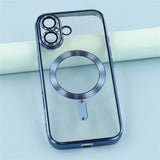 For-iPhone-17-Magnetic-Case-CD-Veins-Glass-Lens-Guard-TPU-Phone-Back-Cover-Blue