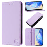 For-Xiaomi-15T-Leather-Case-RINACASIS-RC01-Phone-Cover-with-RFID-Blocking-Wallet-Stand-Light-Purple