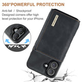 DG.MING-M1-Series-for-iPhone-17-Case-Kickstand-PU-Phone-Cover-with-Detachable-Wallet-Black