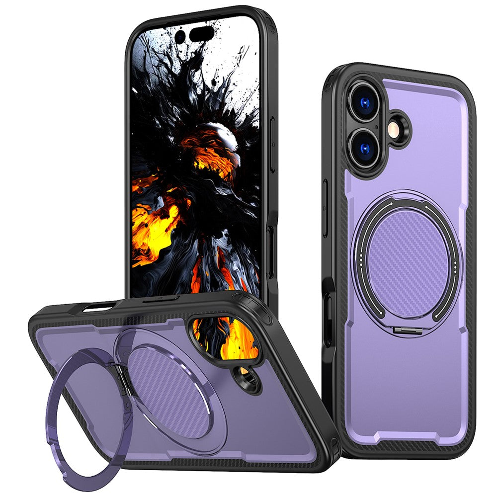 For-iPhone-17-Case-Compatible-with-MagSafe-TPU-+-PC-Kickstand-Phone-Cover-Purple