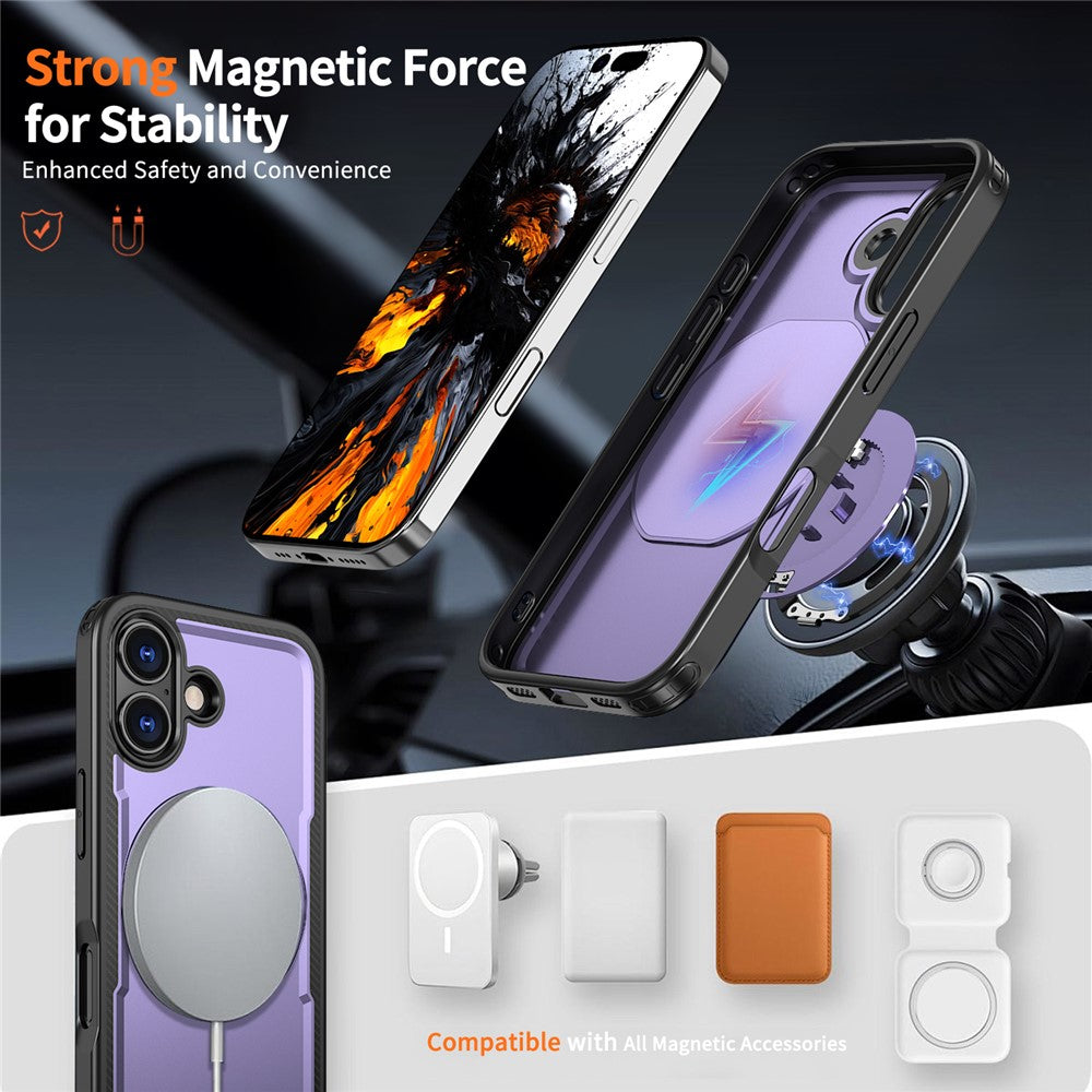 For-iPhone-17-Case-Compatible-with-MagSafe-TPU-+-PC-Kickstand-Phone-Cover-Purple