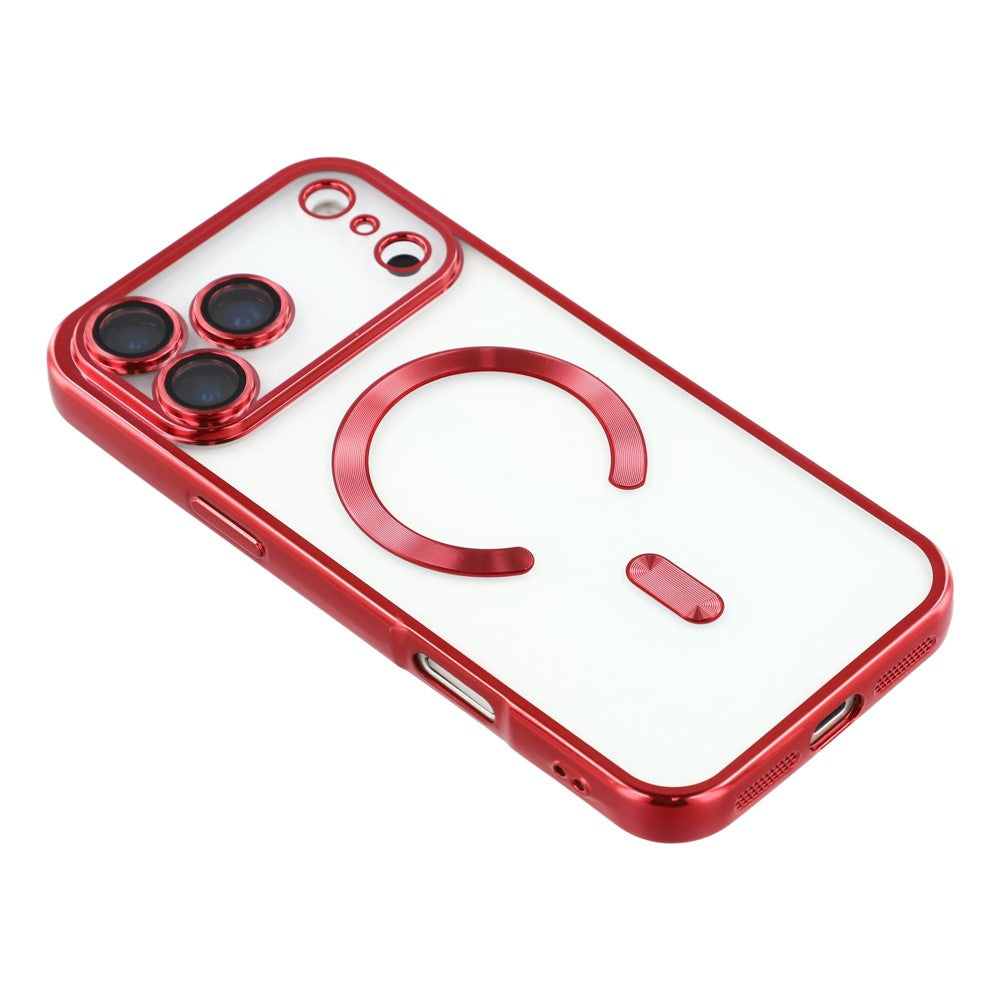 For-iPhone-17-Pro-Case-Compatible-with-MagSafe-Electroplated-TPU-Phone-Cover-with-Lens-Film-Red