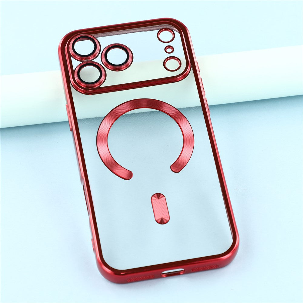 For-iPhone-17-Pro-Case-Compatible-with-MagSafe-Electroplated-TPU-Phone-Cover-with-Lens-Film-Red