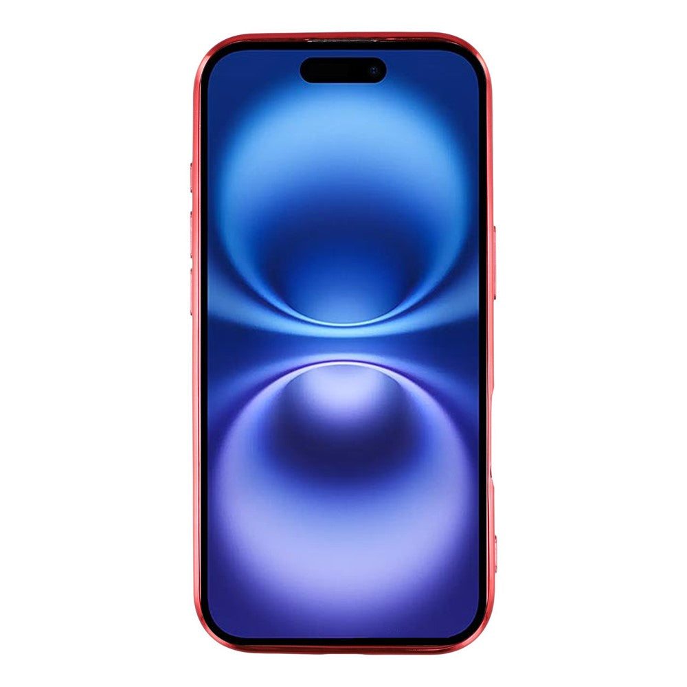 For-iPhone-17-Case-Compatible-with-MagSafe-Electroplated-TPU-Phone-Cover-with-Lens-Film-Red