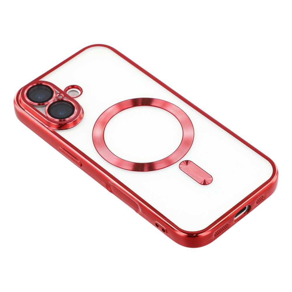 For-iPhone-17-Case-Compatible-with-MagSafe-Electroplated-TPU-Phone-Cover-with-Lens-Film-Red