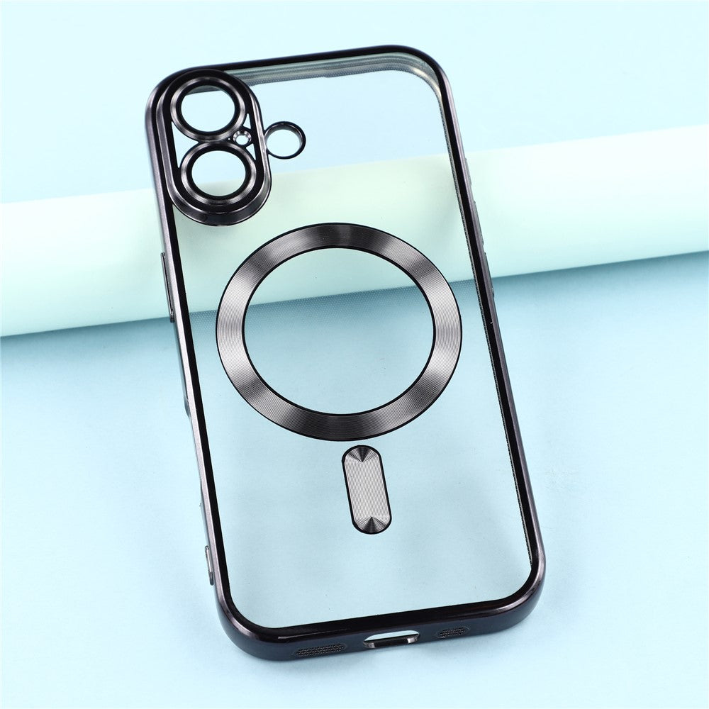 For-iPhone-17-Case-Compatible-with-MagSafe-Electroplated-TPU-Phone-Cover-with-Lens-Film-Black