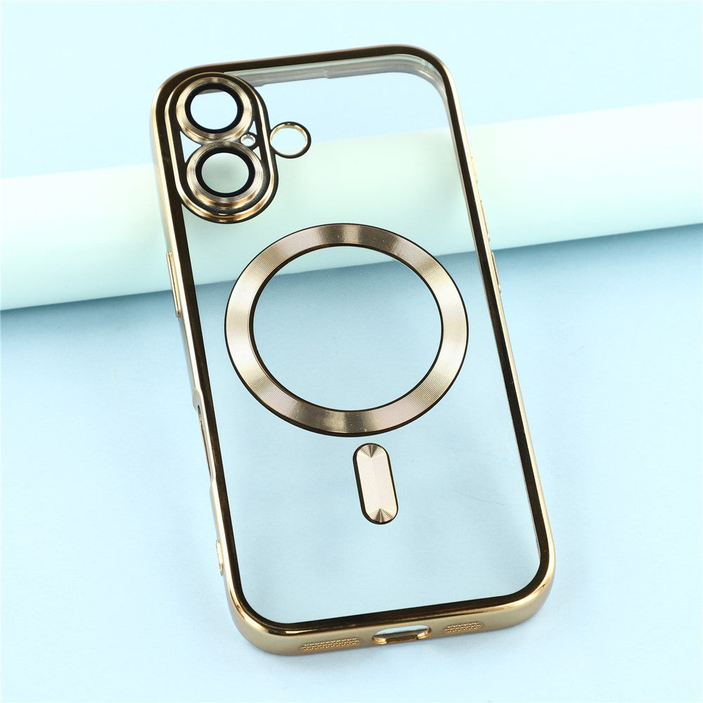For-iPhone-17-Case-Compatible-with-MagSafe-Electroplated-TPU-Phone-Cover-with-Lens-Film-Gold