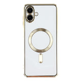 For-Samsung-Galaxy-A07-4G-Case-Compatible-with-MagSafe-Electroplated-TPU-Phone-Cover-with-Lens-Film-Gold