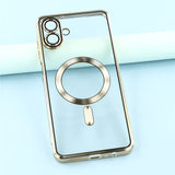 For-Samsung-Galaxy-A07-4G-Case-Compatible-with-MagSafe-Electroplated-TPU-Phone-Cover-with-Lens-Film-Gold