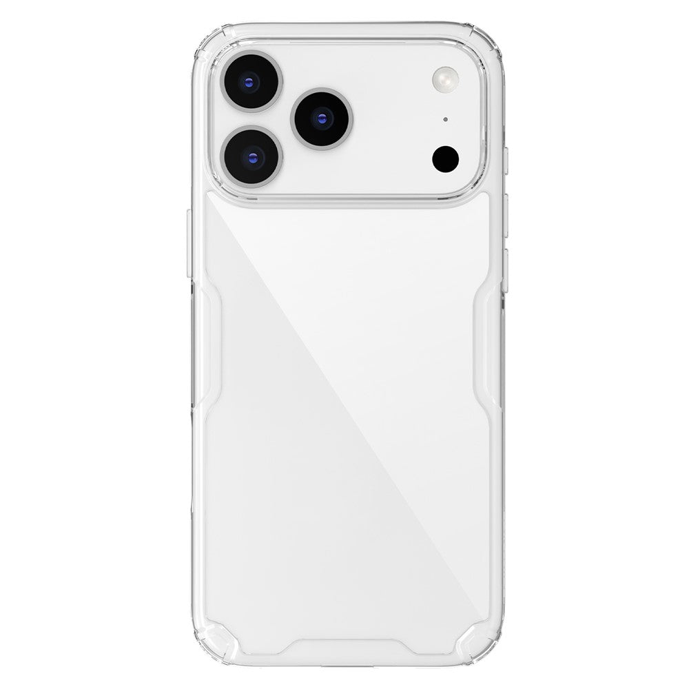 NILLKIN-Nature-Pro-Series-For-iPhone-17-Pro-Max-Case-PC-+-TPU-Anti-Scratch-Clear-Back-Cover-Transparent