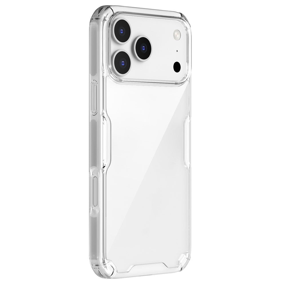 NILLKIN-Nature-Pro-Series-For-iPhone-17-Pro-Max-Case-PC-+-TPU-Anti-Scratch-Clear-Back-Cover-Transparent