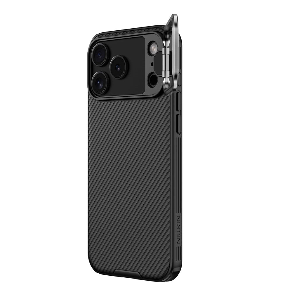 NILLKIN-Camshield-Prop-Magnetic-Series-for-iPhone-17-Pro-Max-Case-Clear-Black-Lens-Lid-PC-TPU-Phone-Back-Cover