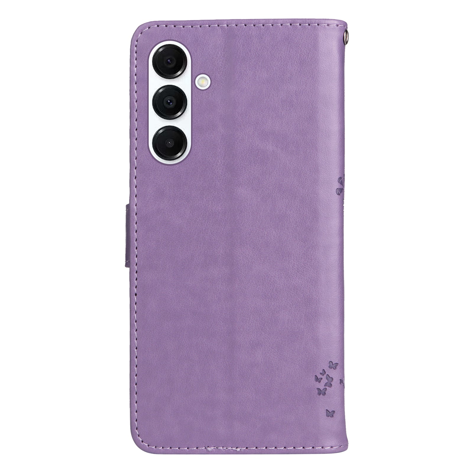 For-Samsung-Galaxy-A16-4G-/-Galaxy-A16-5G-/-Galaxy-A17-5G-/-Galaxy-A26-5G-Phone-Case-with-Stand-Cat-Tree-Pattern-Leather-Wallet-Mobile-Cover-Light-Purple
