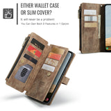 For-Samsung-Galaxy-A17-5G-/-A17-4G-Phone-Cases-with-Strap-CASEME-C30-Zipper-Multiple-Card-Holder-PU-Leather-Cover-Brown