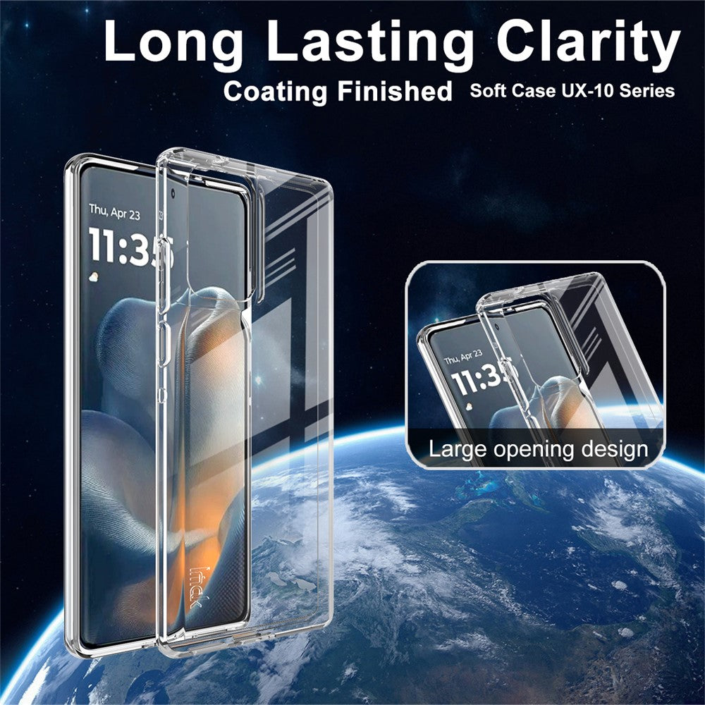 IMAK-UX-10-Series-For-Motorola-Edge-50-Fusion-5G-/-G96-5G-Clear-Phone-Case-Soft-TPU-Mobile-Back-Cover