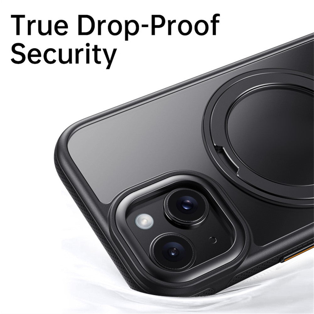 For-iPhone-13-Case-Compatible-with-MagSafe-Kickstand-TPU-PC-Phone-Back-Cover-Black