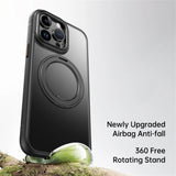 For-iPhone-14-Pro-Case-Compatible-with-MagSafe-Kickstand-TPU-PC-Phone-Back-Cover-Black