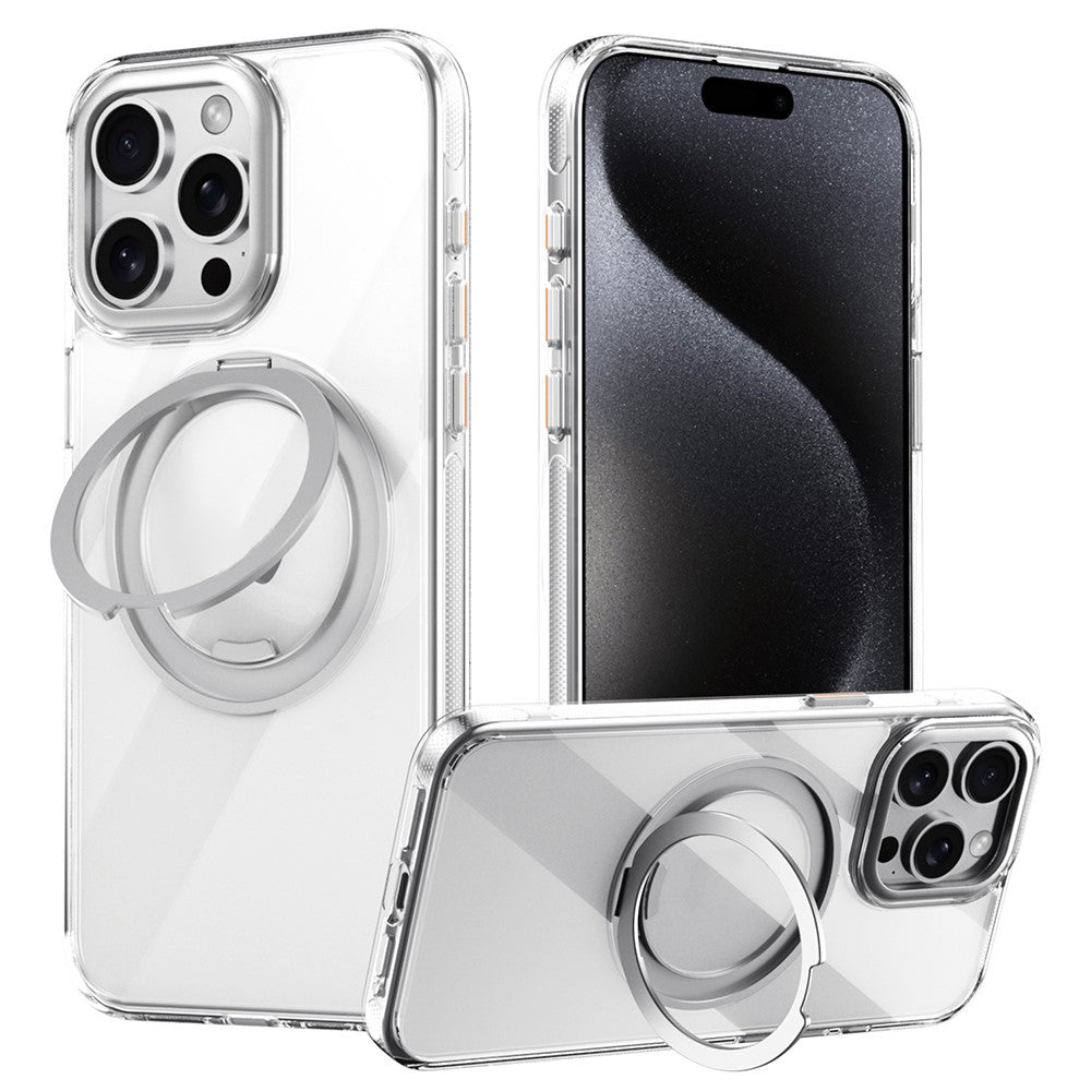 For-iPhone-16-Pro-Max-Case-Compatible-with-MagSafe-Kickstand-TPU-PC-Phone-Back-Cover-Transparent