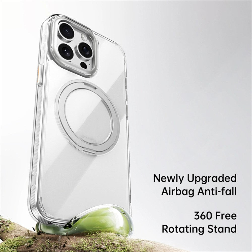 For-iPhone-16-Pro-Max-Case-Compatible-with-MagSafe-Kickstand-TPU-PC-Phone-Back-Cover-Transparent