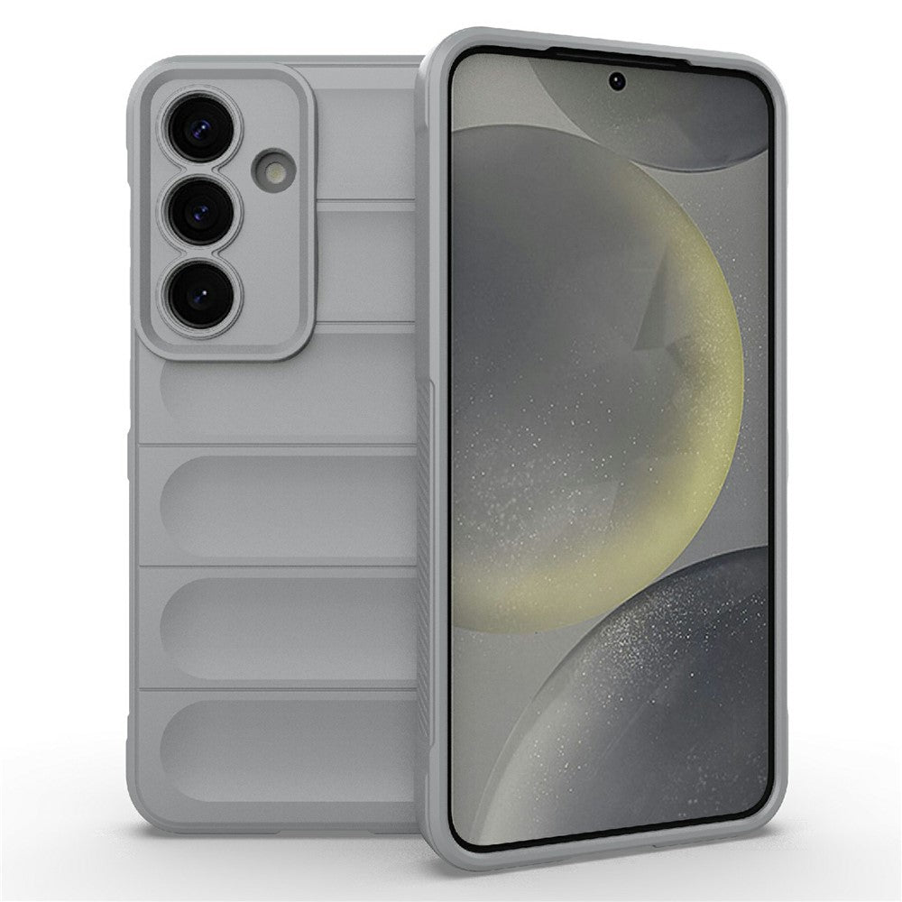 AMORUS-For-Samsung-Galaxy-A35-5G-Case-Shockproof-Soft-TPU-Rugged-Phone-Back-Cover-Light-Grey