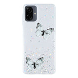 For-Samsung-Galaxy-A07-4G-Case-Epoxy-PVC-Butterfly-TPU-Aesthetics-Phone-Cover-White