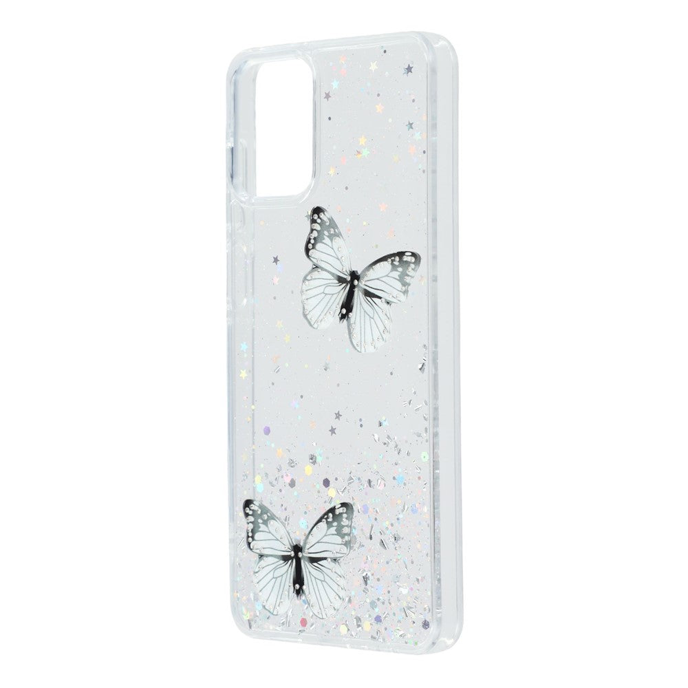 For-Samsung-Galaxy-A07-4G-Case-Epoxy-PVC-Butterfly-TPU-Aesthetics-Phone-Cover-White
