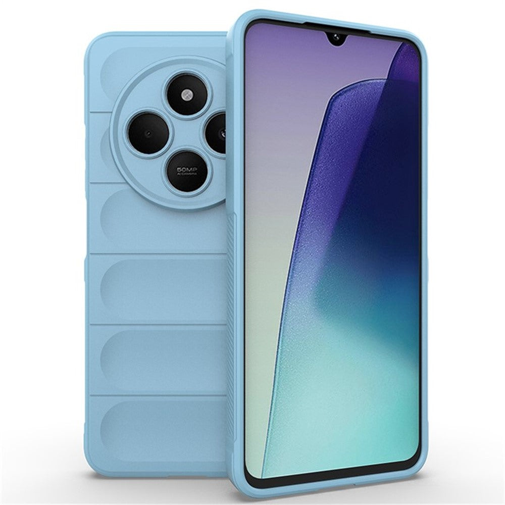 AMORUS-Phone-Case-For-Xiaomi-Poco-C75-4G-/-Redmi-14R-5G-/-Redmi-14C-4G-Shockproof-Soft-TPU-Rugged-Back-Cover-Baby-Blue