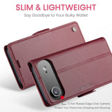 For-iPhone-Air-Case-CASEME-023-Series-RFID-Blocking-Glossy-Stand-Phone-Cover-Red