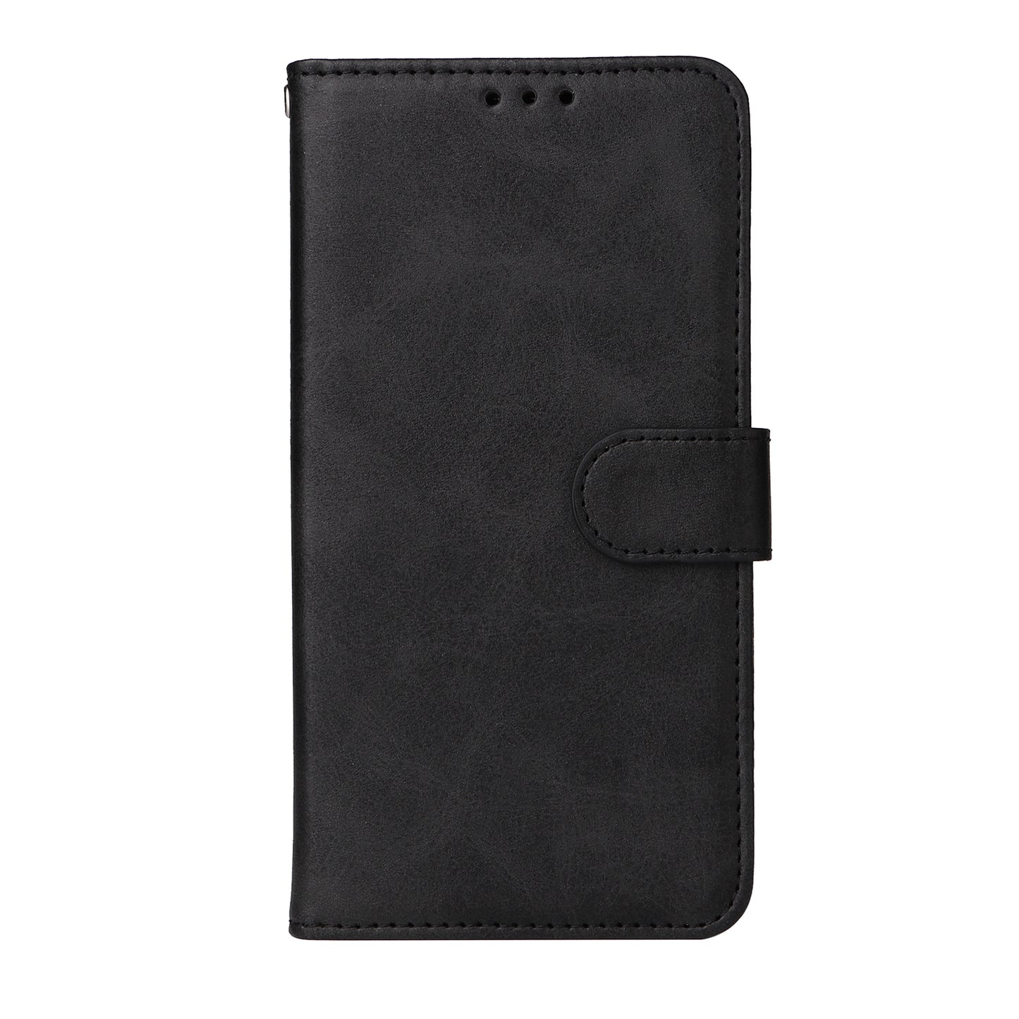 For-Xiaomi-Redmi-15-4G-(EU)-(171mm)-Case-Wallet-PU-Leather-Folio-Flip-Phone-Cover-Black