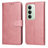 For-Xiaomi-Redmi-15-4G-(EU)-(171mm)-Case-Wallet-PU-Leather-Folio-Flip-Phone-Cover-Pink