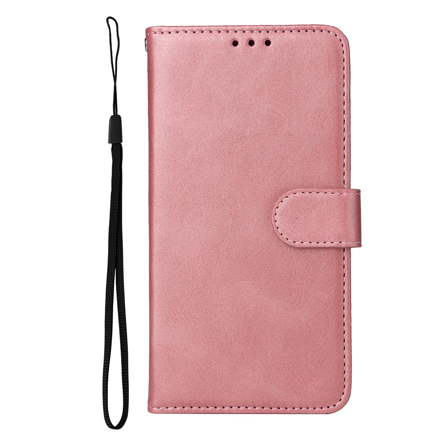 For-Xiaomi-Redmi-15-4G-(EU)-(171mm)-Case-Wallet-PU-Leather-Folio-Flip-Phone-Cover-Pink