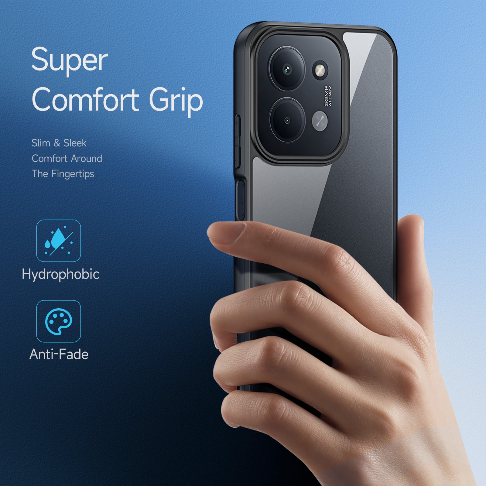 For-Xiaomi-Redmi-15C-4G-(EU)-(173mm)-/-15C-5G-(EU)-(173mm)-/-Poco-C85-4G-(173mm)-Case-DUX-DUCIS-Aimo-Series-Phone-Cover-REACH-Certification-Black