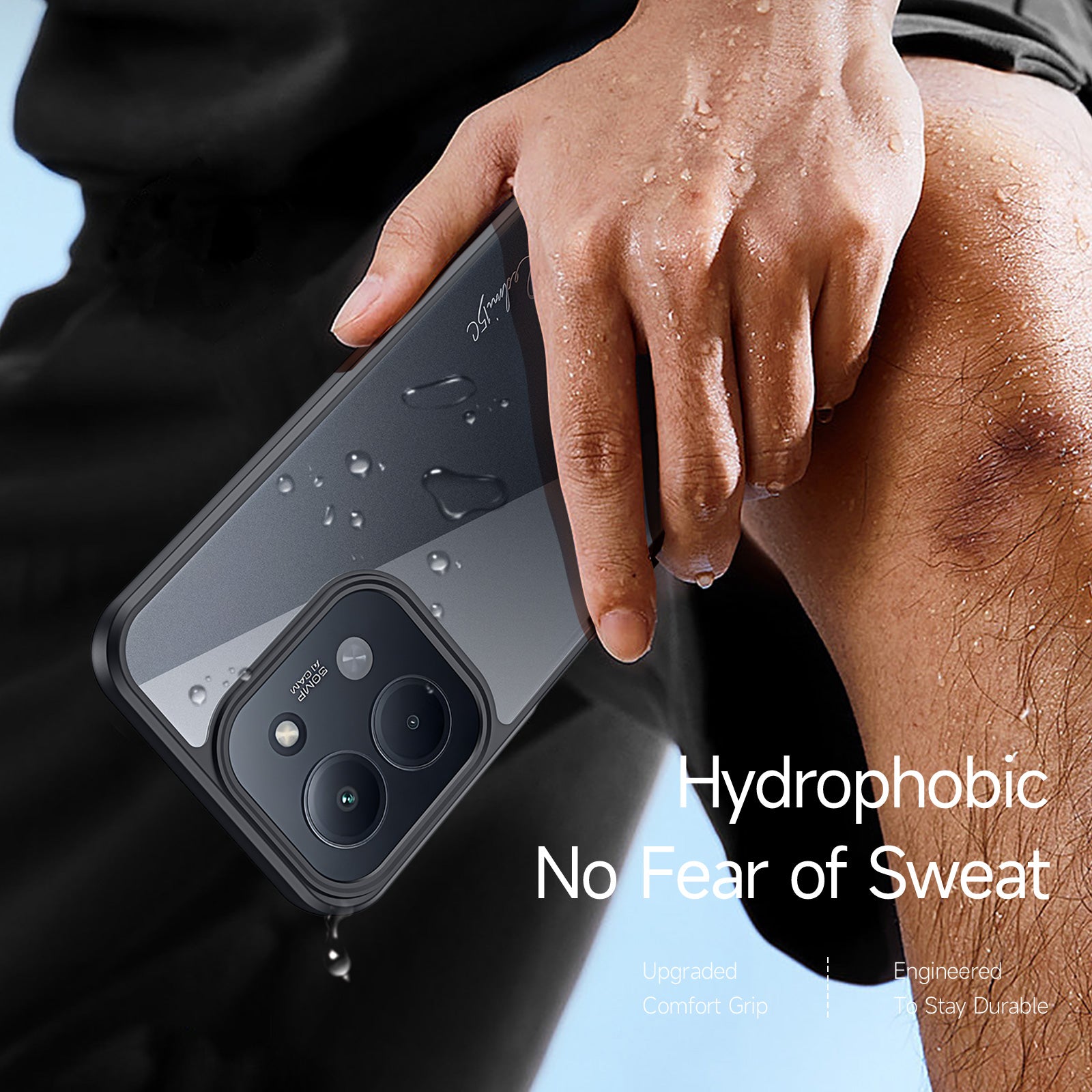 For-Xiaomi-Redmi-15C-4G-(EU)-(173mm)-/-15C-5G-(EU)-(173mm)-/-Poco-C85-4G-(173mm)-Case-DUX-DUCIS-Aimo-Series-Phone-Cover-REACH-Certification-Black