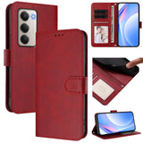 For-Xiaomi-Redmi-15-5G-(Global)-(169mm)-Wallet-Case-RFID-Blocking-Calf-Texture-Leather-Stand-Phone-Cover-with-Strap-Wine-Red