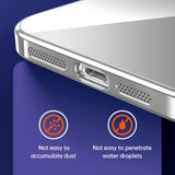 SULADA-Nature-Series-for-iPhone-17-Pro-TPU-Case-Electroplating-Matte-Phone-Cover-Silver