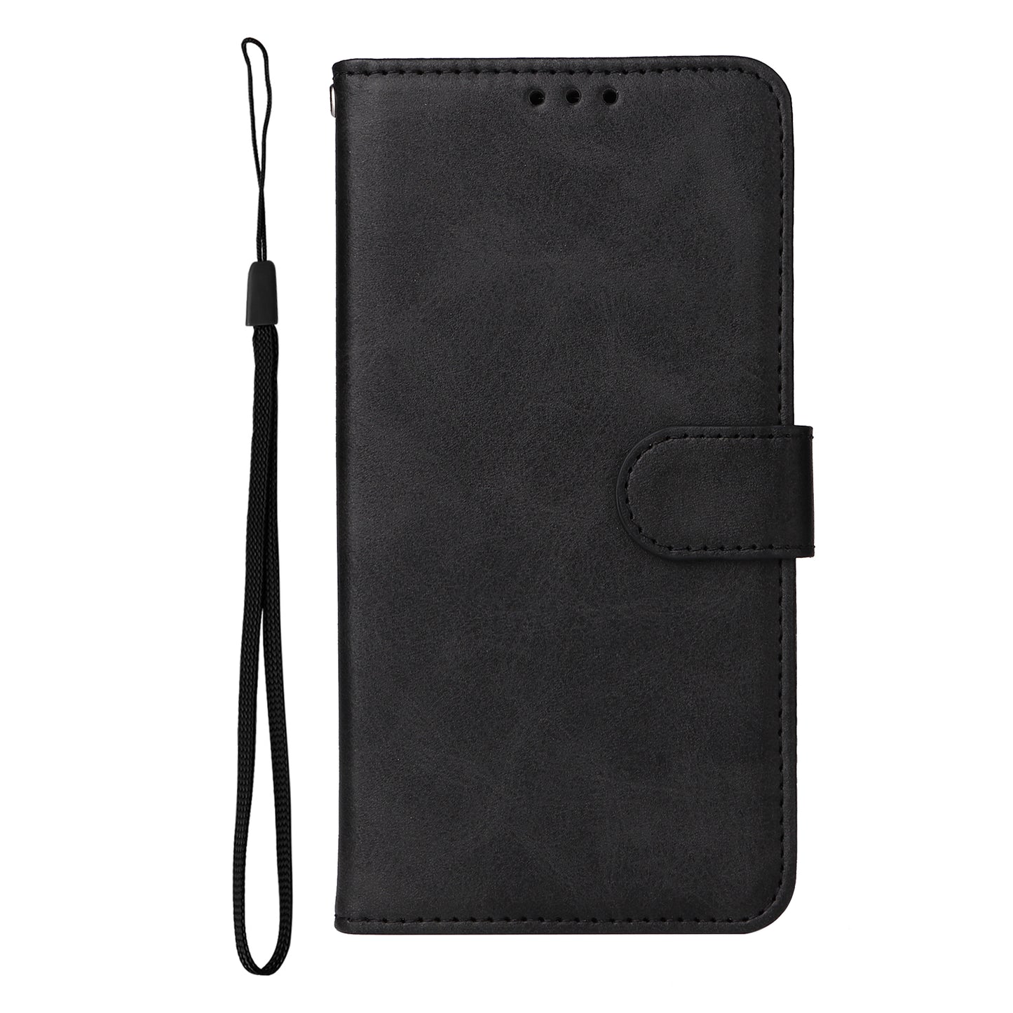 For-Honor-400-Smart-5G-/-4G-/-X7d-4G-Case-Wallet-PU-Leather-Folio-Flip-Phone-Cover-Black