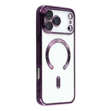 For-iPhone-17-Pro-Max-Magnetic-Case-CD-Veins-Glass-Lens-Guard-TPU-Phone-Back-Cover-Purple