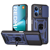 AMORUS-For-Xiaomi-Redmi-15C-4G-(EU)-(173mm)-/-15C-5G-(EU)-(173mm)-/-Poco-C85-4G-(173mm)-Case-Kickstand-Phone-Cover-with-Lens-Slider-Blue