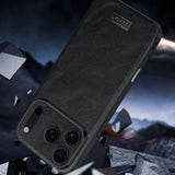 SULADA-For-iPhone-17-Pro-Max-Case-PU-Leather-+-TPU-+-PC-Back-Phone-Cover-Orange