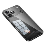 SULADA-For-iPhone-17-Pro-Case-Ultra-Thin-Electroplated-TPU-Clear-Phone-Cover-Black