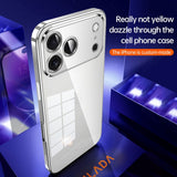 SULADA-For-iPhone-17-Pro-Case-Ultra-Thin-Electroplated-TPU-Clear-Phone-Cover-Black