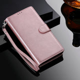 For-iPhone-17-Case-2-in-1-Detachable-Magnetic-Leather-Wallet-Mobile-Cover-with-Strap-Rose-Gold